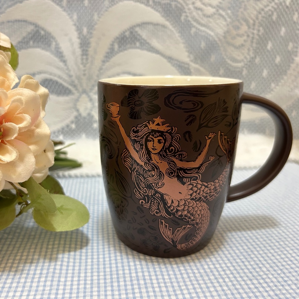 Starbucks 2011 Brown Mermaid Coffee Mug